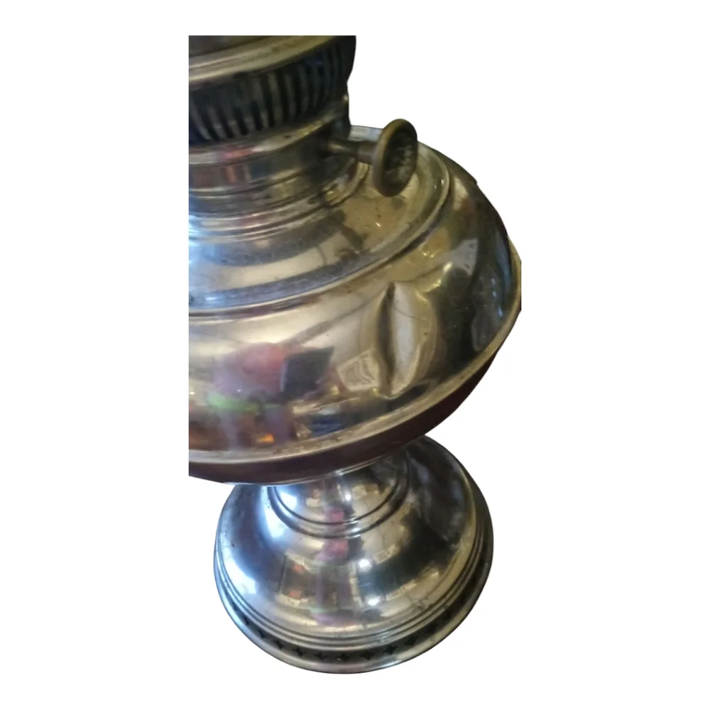 Aladdin The Mantle Lamp Metal Oil Kerosene Lamp with Chimney